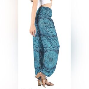 Boho Pants Harem Pants Yoga Trousers for Woman Bohemian Beach Pants XL